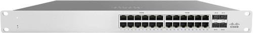 Meraki MS225-24P L2 Stck Cld-Mngd 24x GigE 370W PoE Switch