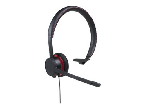 Avaya L129 headset Leather - QD (Mono)