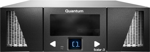 Quantum Scalar i3 Library, 3U Control Module, 25 licensed slots, no tape drives; Support Plan, Next Business Day, Gold (7x24xNext Business Day, CRU); Uplift, three years, zone 2