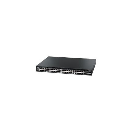 1GE RJ45 1U Open Ethernet Switch with ONIE, 48-Port GE RJ45 port + 4x10G SFP+, 2 Power Supplies (AC), Integrated ARM A9 CPU, short depth, C2P airflow. Rail Kit must be purchased separately