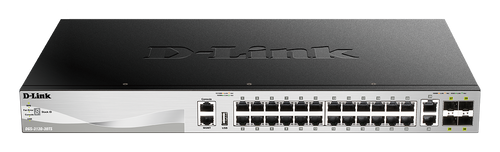 DGS-3130 Series 30-Port L2+ Fully Managed Gigabit SFP Switch