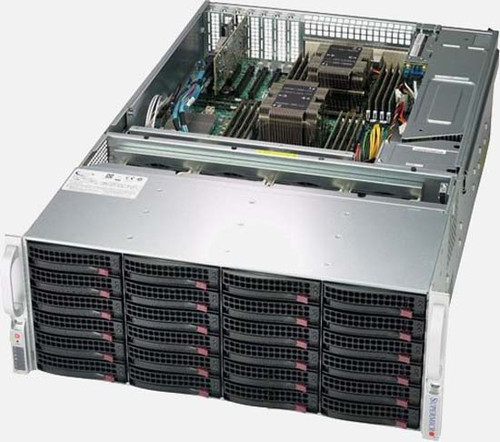 Supermicro Supermicro Super Server-Intel, X11DPH-T, CSE-847BTS-R1K23LPBP, Black