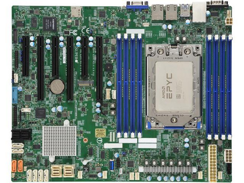 SuperMicro Mother Board-AMD, H11 AMD EPYC UP platform with socket SP3 Zen core CPU, S, Single
