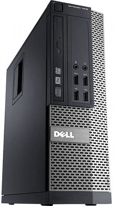 3RD PARTY REFURBISHED GRADE C DELL OPTIPLEX 9020 SFF INTEL CORE I7-4770/4GB/512GB SSD/INTEL HD GRAPHICS 4600/WIN10P/13.2LBS/BLACK/90 DAYS