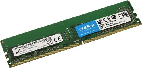 Micron 16Gb Ddr4 2400 Mt/S (Pc4-2400) Cl17 Dr X8 Ecc Unbuffered Dimm 288Pin - Mta18Asf2G72Az-2G3B1