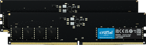 Micron 64Gb Kit (2X32Gb) Ddr5-4800 Udimm Cl40 (16Gbit)