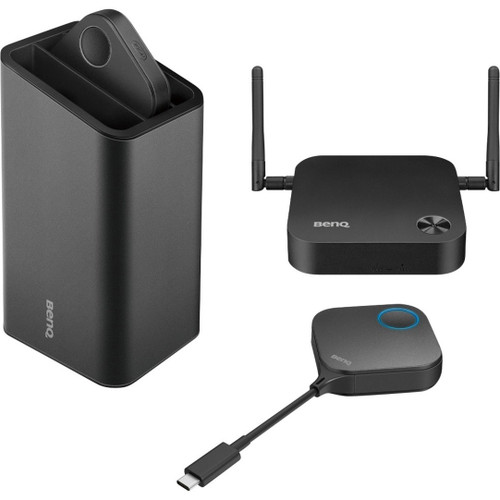 BenQ Wireless, Black, 1920x1080, HDMI;InstaShow Button Cable-USB Type-C;MicroUSB, - WDC10C