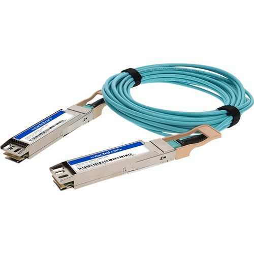 AddOn MSA and TAA Compliant 400GBase-AOC OSFP Active Optical Cable (MMF, 850nm, 3m) - OSFP-400GB-3M-AO