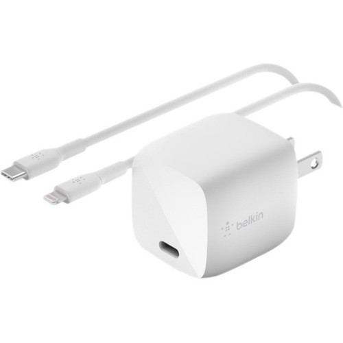 Belkin 30W USB-C CHRG,GAN,1M,C-C CBL,WHT. - WCH001DQ1MWH-B6