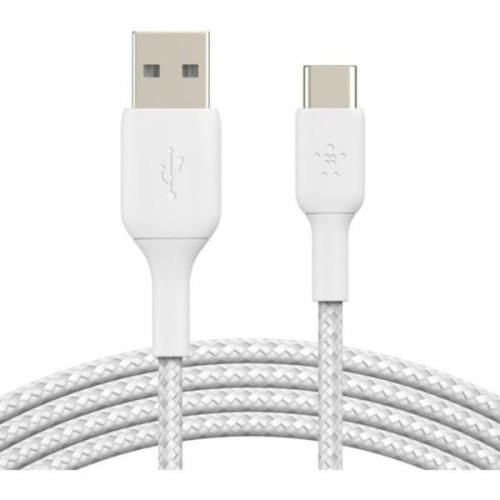Belkin Braided USBC to USBC Cable 1m Black. - CAB004BT1MBK