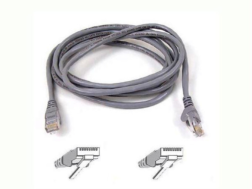 Belkin 1FT CAT6 Snagless Patch Cable, UTP, Orange PVC jacket, 23AWG, 50 Micron, gold plated RJ-45 M to RJ-45 M 550MHz/1Gbps. - A3L980-01-ORG-S
