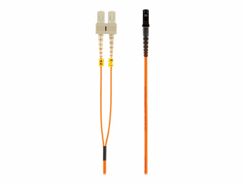 Belkin Patch Cable - SC - Male - ST - Male - Fiber optic - 1 M - Orange. - A2F20207-01M