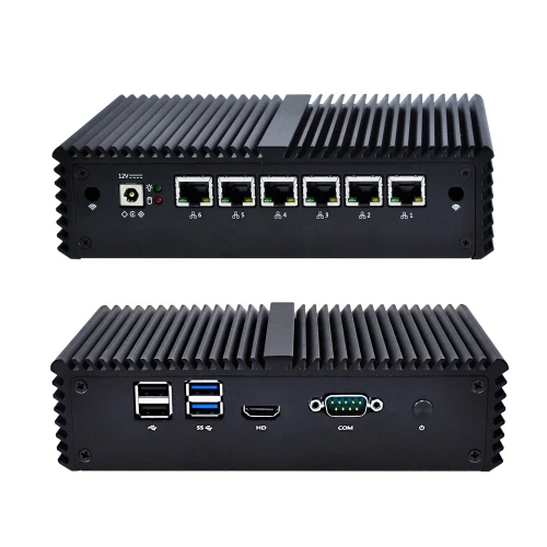 Qotom Q575G6-S05 Desktop Computer - 3.50 GHz - 8 GB RAM - 512 GB SSD - Mini PC - Q575G6-S05.8.512.W
