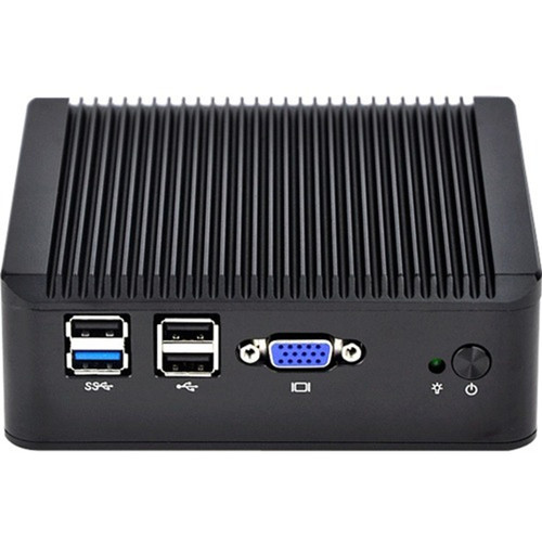 Qotom Q190G4U-S02 Desktop Computer - Intel - 2 GB RAM DDR3L SDRAM - 32 GB SSD - Mini PC - Q190G4U-S02.2.32