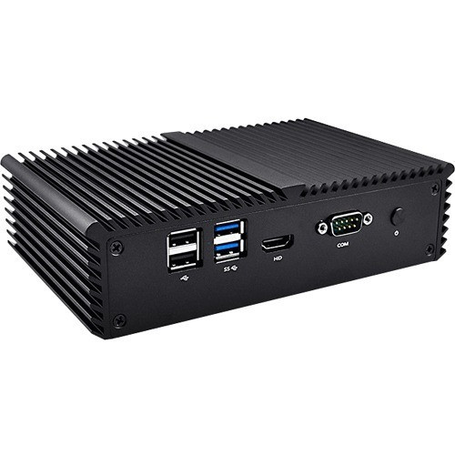 Qotom Q555G6-S05 Desktop Computer - 2.50 GHz - 16 GB RAM - 32 GB SSD - Mini PC - Q555G6-S05.16.32.W