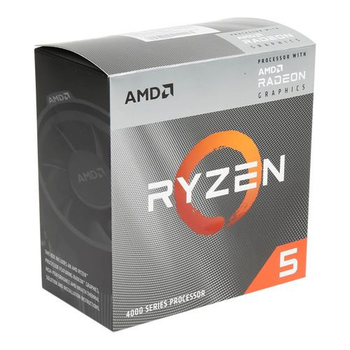 AMD Ryzen 5 G-Series 4600G Hexa-core (6 Core) 3.70 GHz Processor - 8 MB L3 Cache - 3 MB L2 Cache - 64-bit Processing - 4.20 GHz Overclocking Speed - 7 nm - Socket AM4 - Radeon Graphics Graphics - 65 W - 12 Threads - 100-100000147MPK