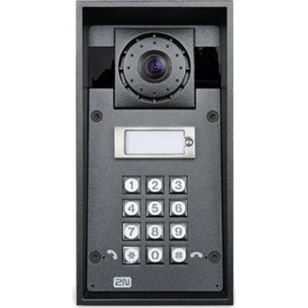 Axis 2N IP Force Video Door Phone Sub Station - CMOS - 135° Horizontal - 109° VerticalFull-duplexAluminum - CCTV Camera, Video Management System (VMS) - 01339-001