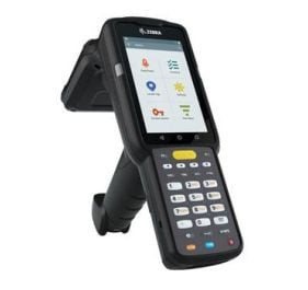 Zebra MC3390xR Handheld Terminal - 4 GB RAM - 32 GB Flash - 4" WVGA - 47 Keys - Android 10 - Wireless LAN - Bluetooth - MC339U-GE4EG4EU