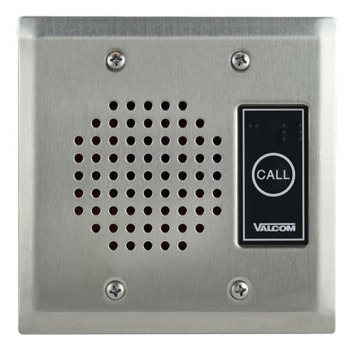Valcom IP Intercom, Flush Mt - VIP-172AL-ST