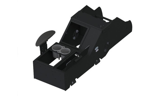 Gamber-Johnson Kit- 2021+ Chevy Tahoe Wide Body Console Kit with Cup Holder and Vertical Mount - 7170-0848-05