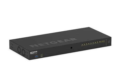 Netgear AV Line M4250-10G2F-PoE+ Ethernet Switch - Gsm4212P-111Nas