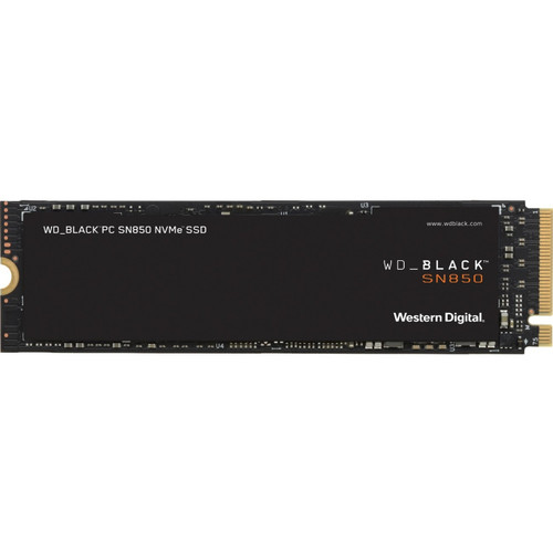 Western Digital Black SN850 1 TB Solid State Drive - M.2 2280 Internal - PCI Express NVMe (PCI Express NVMe 4.0 x4) - WDBAPY0010BNC-WRSN