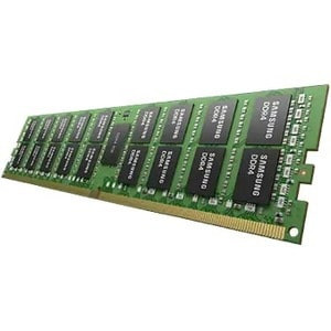 Samsung 32GB DDR5 SDRAM Memory Module - 32 GB (1 x 32GB) - DDR5-4800/PC5-38400R DDR5 SDRAM - 4800 MHz Dual-rank Memory - CL40 - 1.10 V - ECC - Registered - 288-pin - DIMM - M321R4GA0BB0-CQKVG