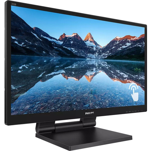 Philips 23.8" Ips Panel Displayport HDMI USB Audio 10 Point Touch, USB-Docking Monitor - 242B9T