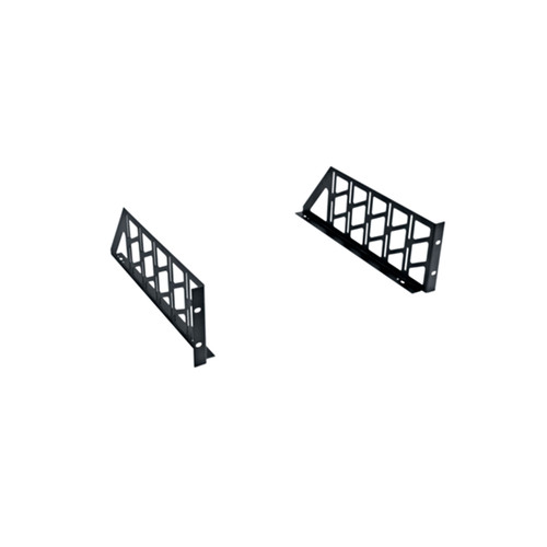 Middle Atlantic RackShelf Ears, 3 RU, for Use w/Bottom, Vented Shelf ears work with KDB Series bases; pair, hardware included - KDE3