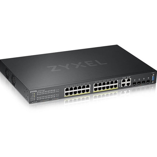 Zyxel Gs2220-28Hp 24 Port Gigpoe+ Managed Switch+1Yr Nebula Pro