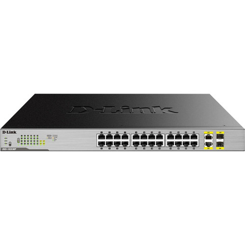 D-Link 26-PORT GIGABIT UNMANAGED POE SWITCH - DGS-1026MP