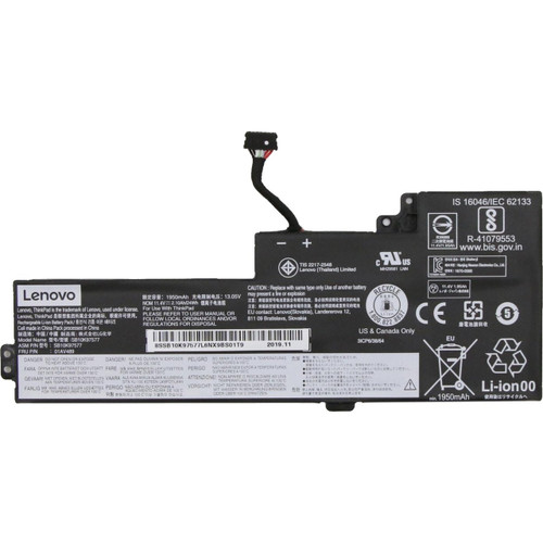 Lenovo Battery - For Notebook - Battery Rechargeable - 2090 mAh - 11.4 V DC 01AV489