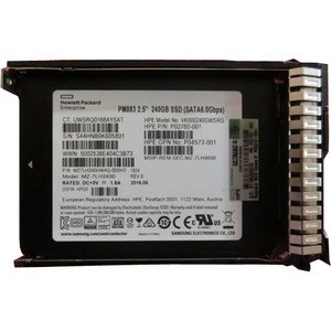 HPE 240 GB Solid State Drive - 2.5" Internal - SATA - Read Intensive - Server, Storage System Device Supported - P05319-001.