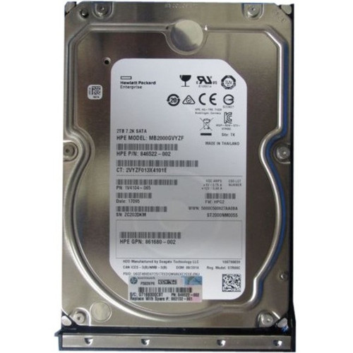 2 TB Hard Drive 3.5 Internal SATA (SATA/600) 7200rpm