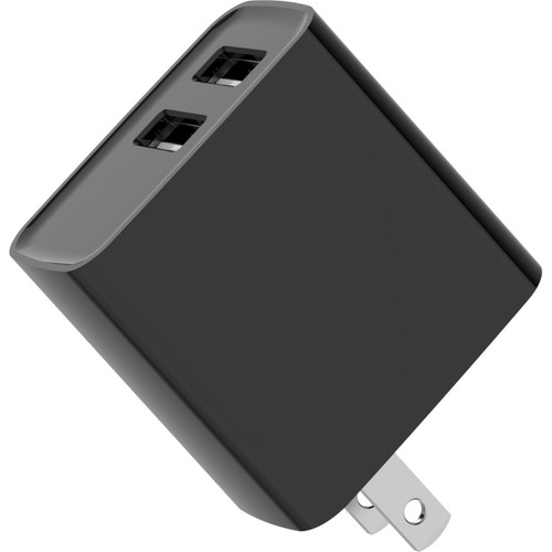 4XEM 30W Wall Charger Triple Output w/ display - White - 4XGAN01130WW