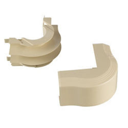 Panduit Pan-Way T-45 Surface Raceway Fitting - Cable Raceway Inside Corner - White - T45ICWH