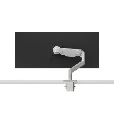 Humanscale M8.1 Monitor Arm - Single Display, One 4in Straight Link/8in Straight Link/Dynamic Link Arm, Standard Monitor Tilt, 200mmx200mm Black Vesa Plate, Accommodates One Monitor up to 28lbs (Black) - M81CMBPTJNA