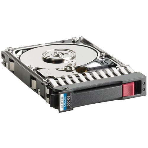 HPE 500GB Hard Drive - 2.5" Internal - Server Device Supported - 7200rpm - Hot Swappable - 507610-B21-RF