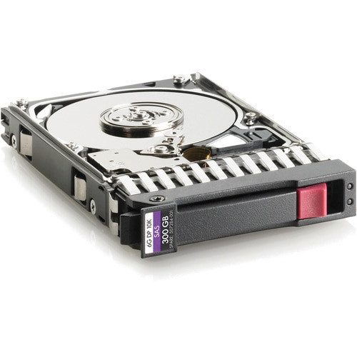 HPE 300 GB Hard Drive - 2.5" Internal - SAS (6Gb/s SAS) - Server Device Supported - 10000rpm - Hot Swappable - 1 Pack - 507127-B21-RF