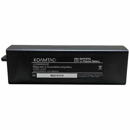 KoamTac 6000mAh Spare Battery for KDC/SKX Pistol Companion module. KoamTac Recommends Replacing Batteries Annually. - 699820