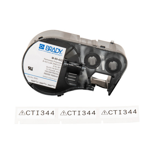 Brady M-89-422 Labels for BMP51/BMP53/BMP41 Printers - M-89-422