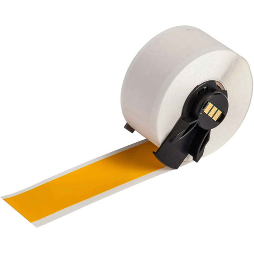 Brady BMP61 M611 TLS 2200 WorkHorse Vinyl Labels, 1IN W x 50FT L, Yellow - PTL-42-439-YL