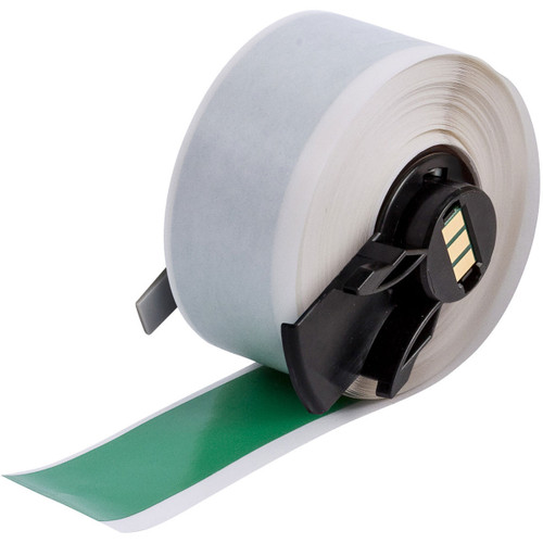 Brady BMP61 M611 TLS 2200 WorkHorse Vinyl Labels, 1IN W x 50FT L, Green - PTL-42-439-GR