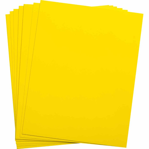 Brady LaserTab Series Polyester Labels, 11 IN H x 8.5 IN W - LAT-28-747Y-25-SH