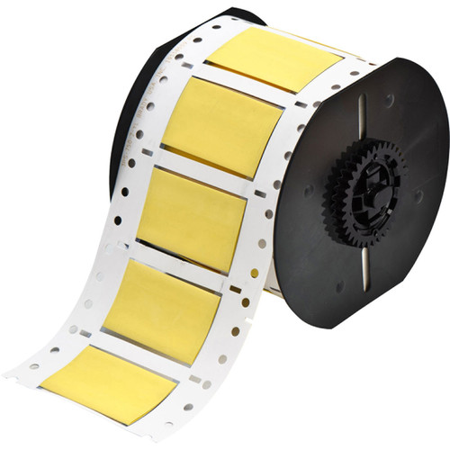 Brady B33, B7641 DS, Yellow, 1.201 x 2, Fit - B33D-750-2-7641Y