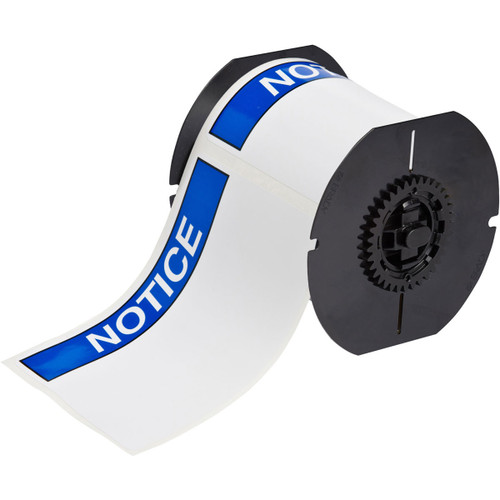Brady BBP31 Indoor/Outdoor Vinyl Tape - White/Blue - B30-25-595-ANSINO