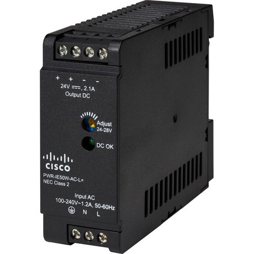 Cisco Meraki - Power adapter - AC - 50 Watt - for Cisco Meraki Z3 Cloud Managed Teleworker Gateway (50 Watt)