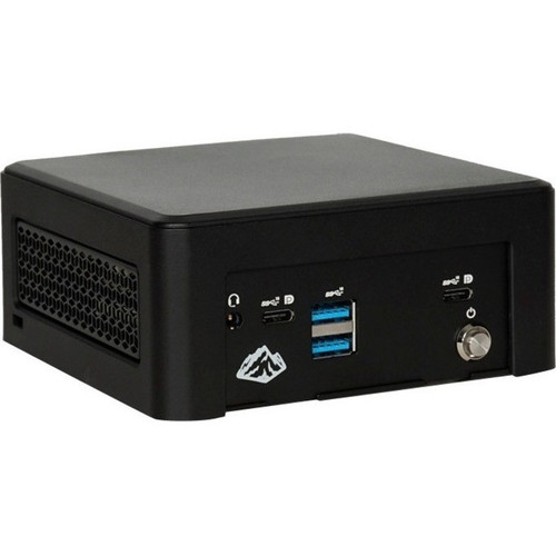 Simply Nuc Chimney Rock LLN11CRi3 Desktop Computer - Intel Core i3 11th Gen i3-1115G4E Dual-core (2 Core) 2.20 GHz - 16 GB RAM DDR4 SDRAM - 256 GB M.2 SSD - Ultra Compact - 91K-5V0B-0A1