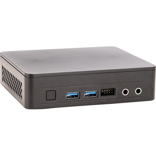 Simply Nuc 11 Essential NUC11ATKC4 Desktop Computer - Intel Celeron N5105 Quad-core (4 Core) 2 GHz - 4 GB RAM DDR4 SDRAM - 256 GB M.2 PCI Express NVMe x4 SSD - Mini PC - 915-CGG5-061