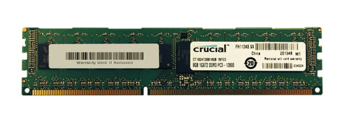 Micron Crucial 8GB DDR3 SDRAM Memory Module - MT18KDF1G72AZ-1G6